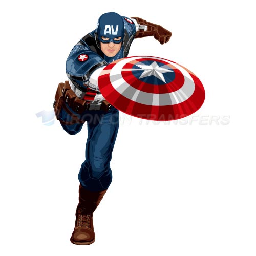 Captain America Iron-on Stickers (Heat Transfers)NO.73